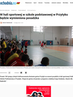 W hali sportowej w szkole podstawowej w Przytyku będzie wymieniona posadzka