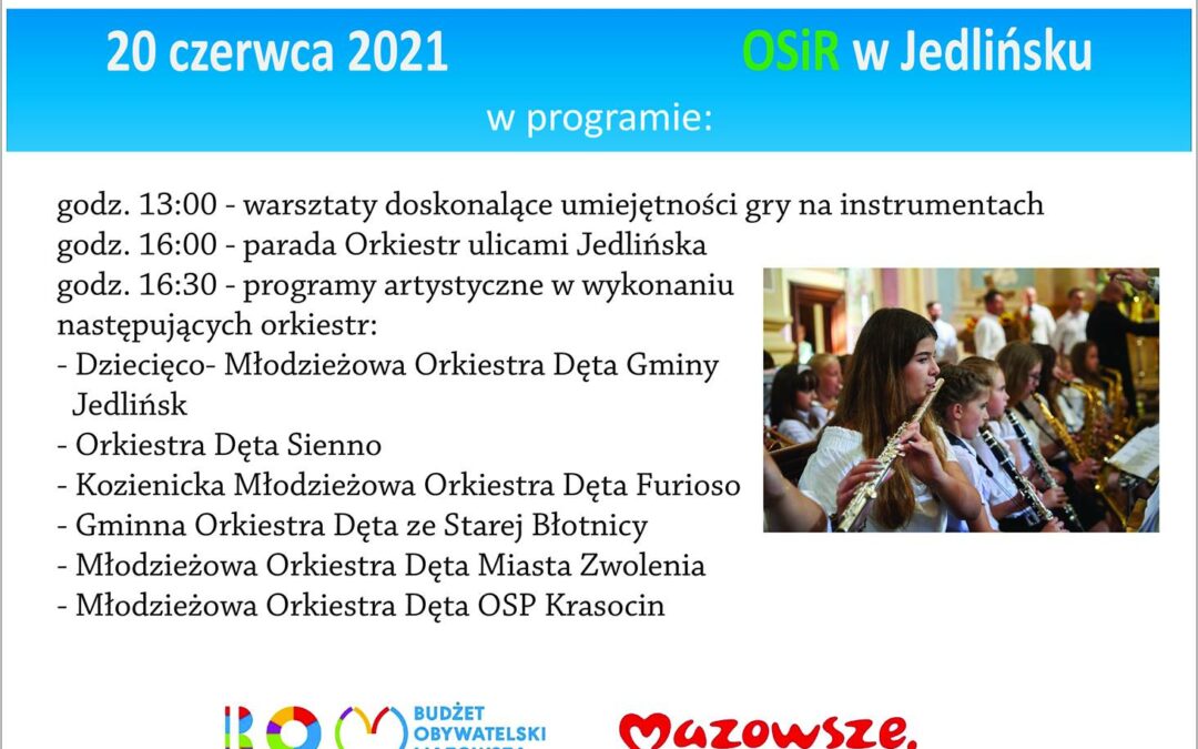 Festiwal Orkiestr Dętych w Jedlińsku.