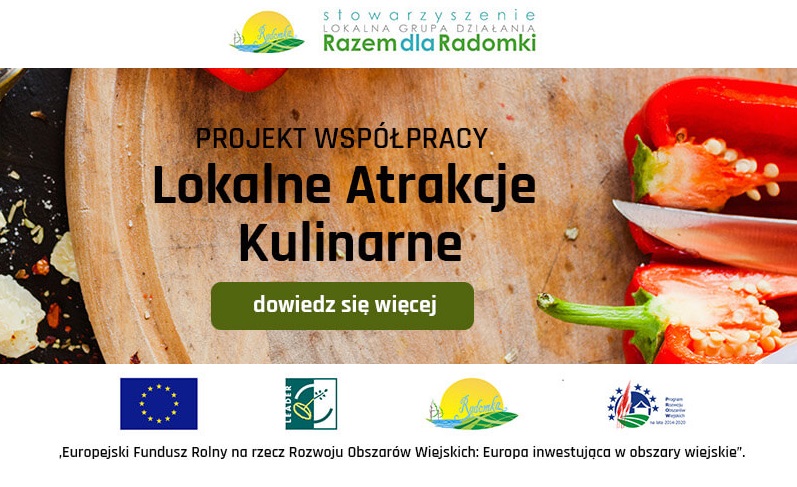 LGD Razem dla Radomki realizuje nowy projekt współpracy.