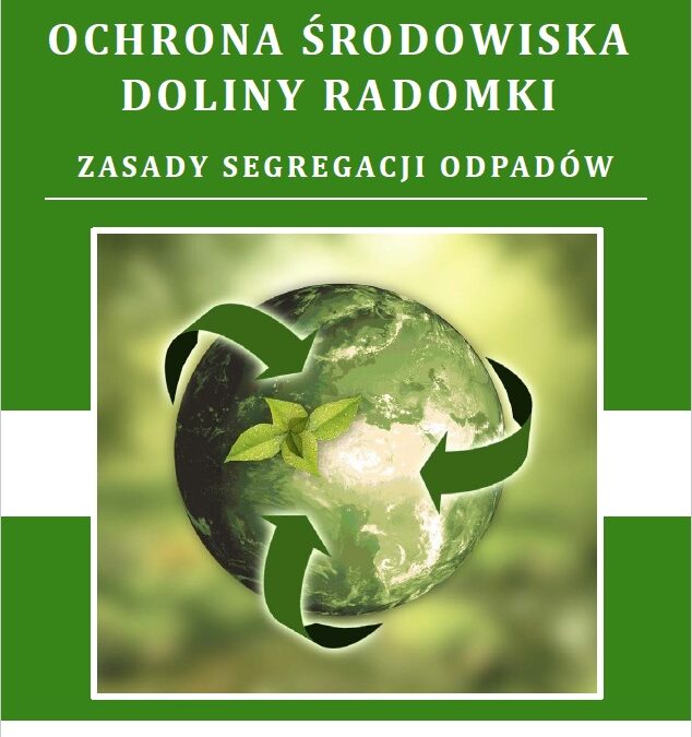 Nowa publikacja LGD: Ochrona środowiska w gminach. Zasady segregacji śmieci.