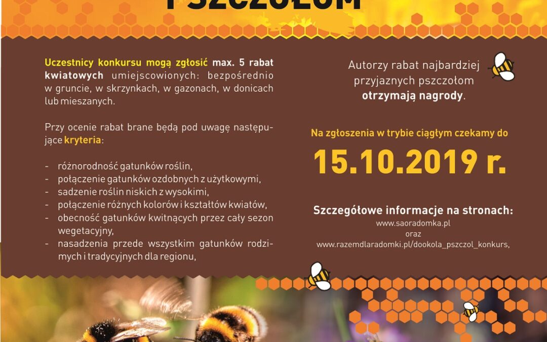 Konkurs Rabata przyjazna pszczołom.