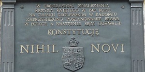 Rocznica uchwalenia Konstytucji Nihil Novi w Radomiu