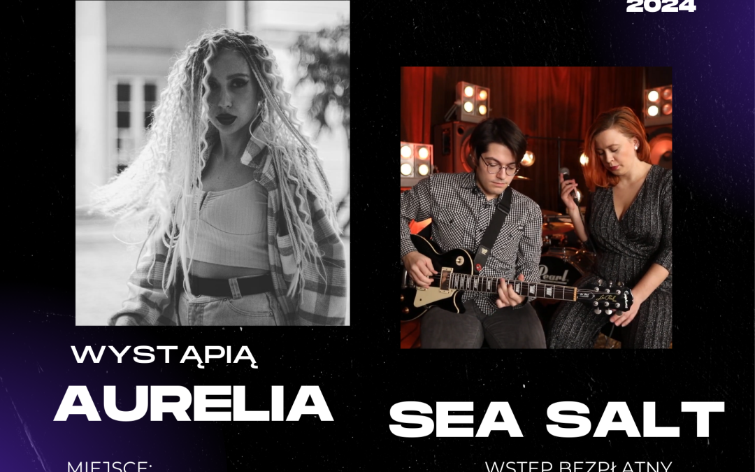 Koncert w Wolanowie: Aurelia & Sea Salt. Będzie popowo, rockowo, jazzowo i soulowo! 12.04.2024 r.