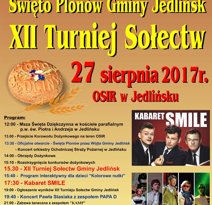 12 Turniej Sołectw – Święto Plonów w Jedlińsku już w niedzielę.